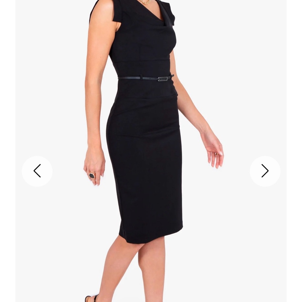 BLACK HALO JACKIE O dress in Black